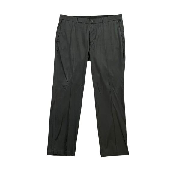 Nike Pants Mens 36 Pepper Black Dri Fit Standard Fit Performance Stretch Golf - Picture 1 of 12